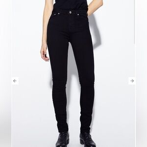 NWT BLK DNM Franklin Black Jeans 82 sz 29/32 Witchy Whimsigoth Skinny Grunge